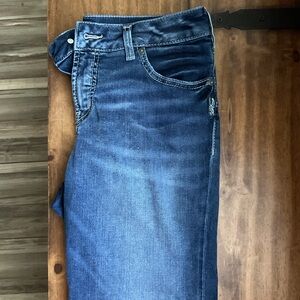 Silver Bermuda shorts